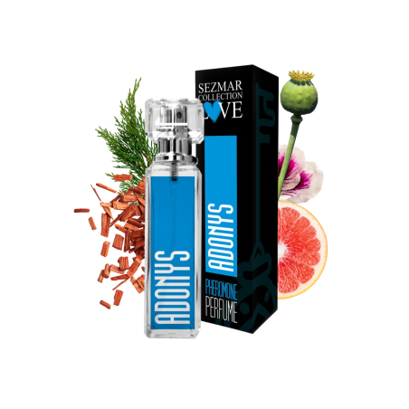 Parfum phéromones Adonis 100% naturel 30ml - SEZ025