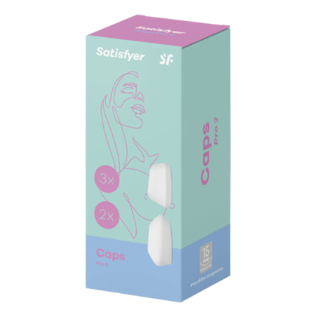 Capuchons interchangeables x5 pour Satisfyer Pro2 - CC597868