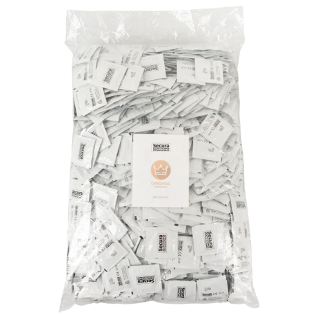 Lot de 1000 préservatifs latex lubrifiés 53 mm - R416487