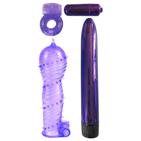 Coffret 4 sextoys violet Classix - R545104