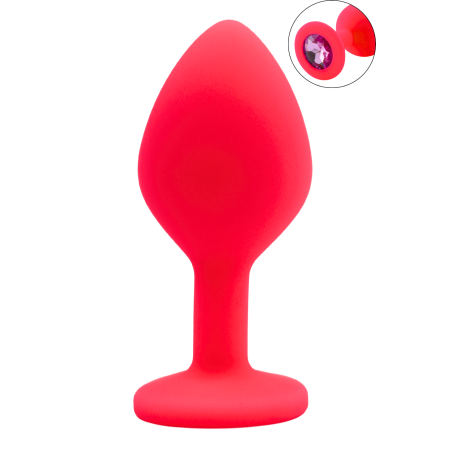 Plug bijou rose Medium - DB-RY068PNK