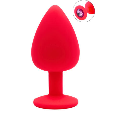 Plug bijou rose Large - DB-RY069PNK