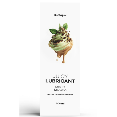 Lubrifiant à base d'eau Moka mentholé 300 ml Satisfyer - CC597075