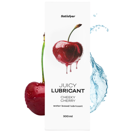 Lubrifiant à base d'eau Cerise coquine 300 ml Satisfyer - CC597076