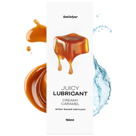 Lubrifiant à base d'eau Caramel crémeux 300 ml Satisfyer - CC597066