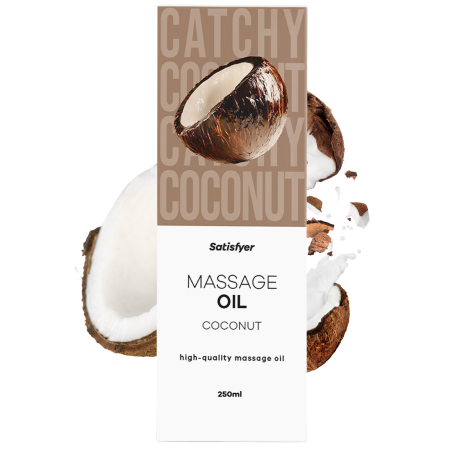 Huile de massage Noix de coco 250 ml Satisfyer - CC597054