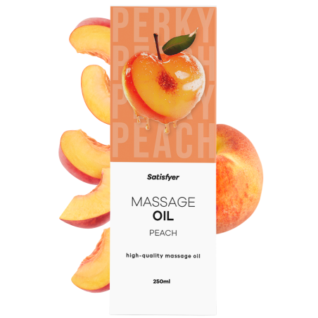 Huile de massage Pêche 250 ml Satisfyer - CC597053