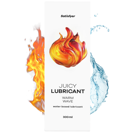 Lubrifiant à base d'eau chauffant 300 ml Satisfyer - CC597063