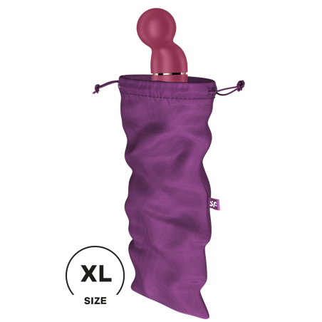 Sac de rangement sextoys violet taille XL Treasure Bag Satisfyer 
