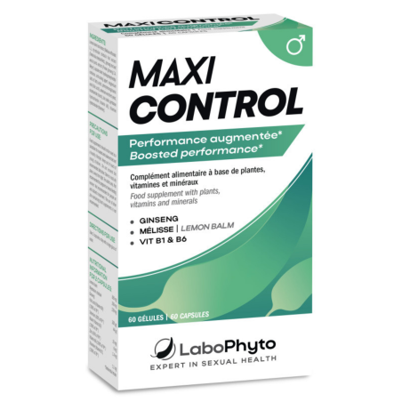 Endurance & équilibre sexuel masculin Maxicontrol 60 gélules