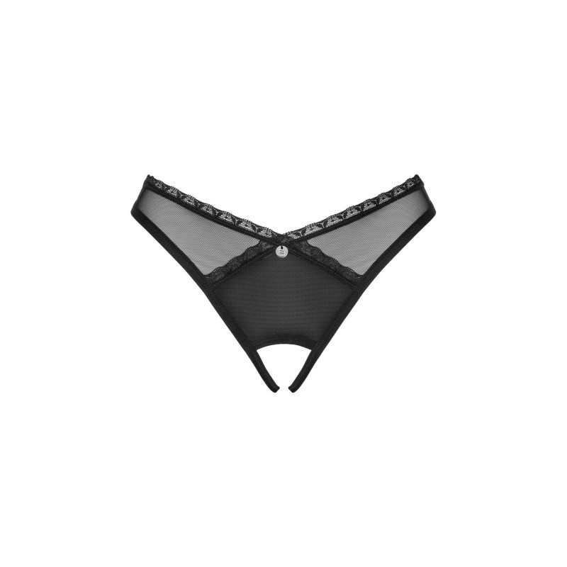 Latinesa string ouvert - Noir