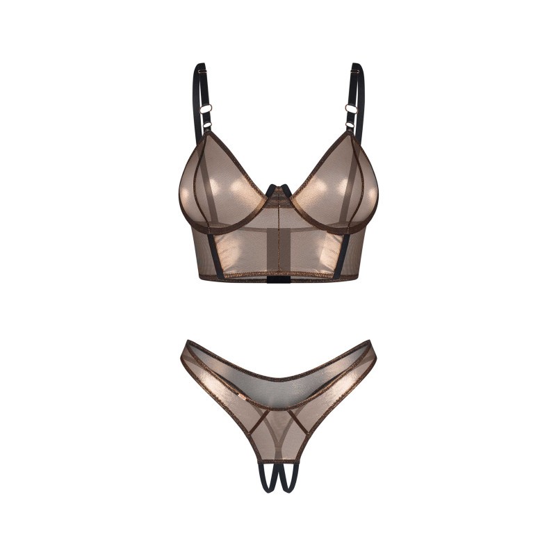 Soranna top et string ouvert