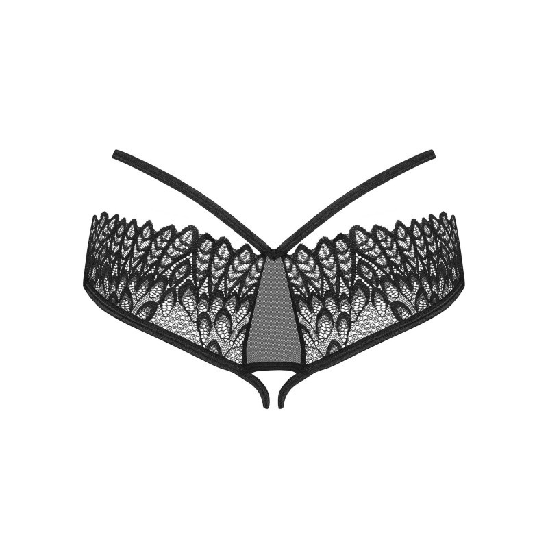 Donarella culotte ouverte - Noire NP