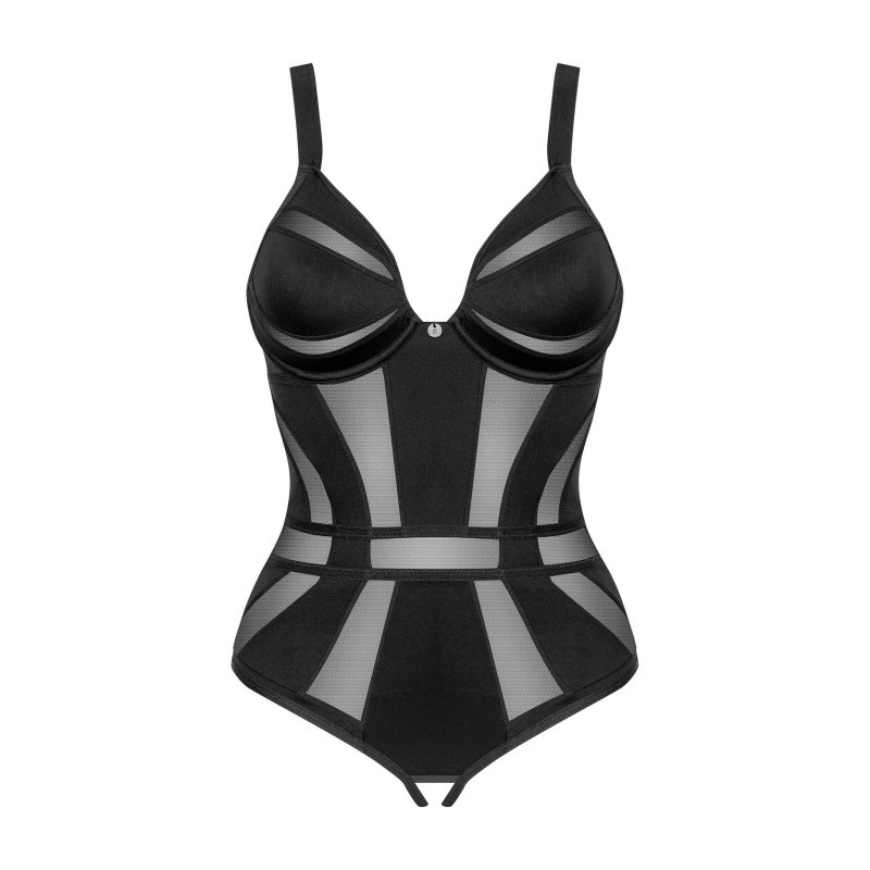 Chic Amoria body ouvert - Noir