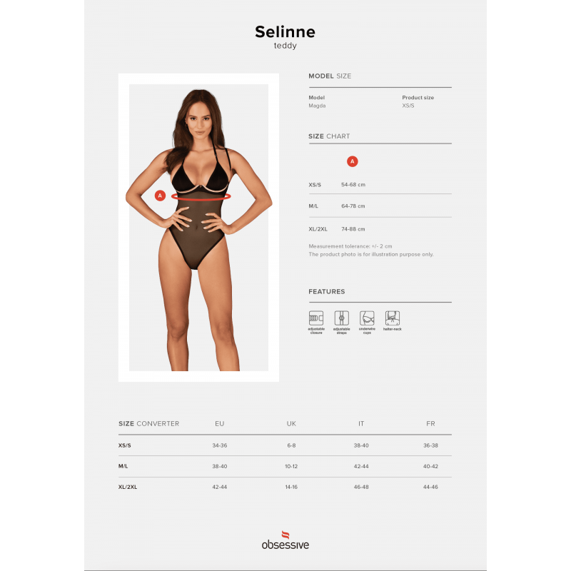 Selinne body- Noir