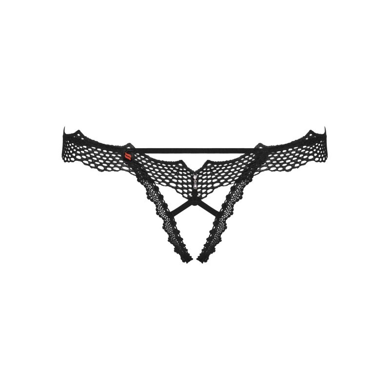 Bravelle String ouvert - Noir