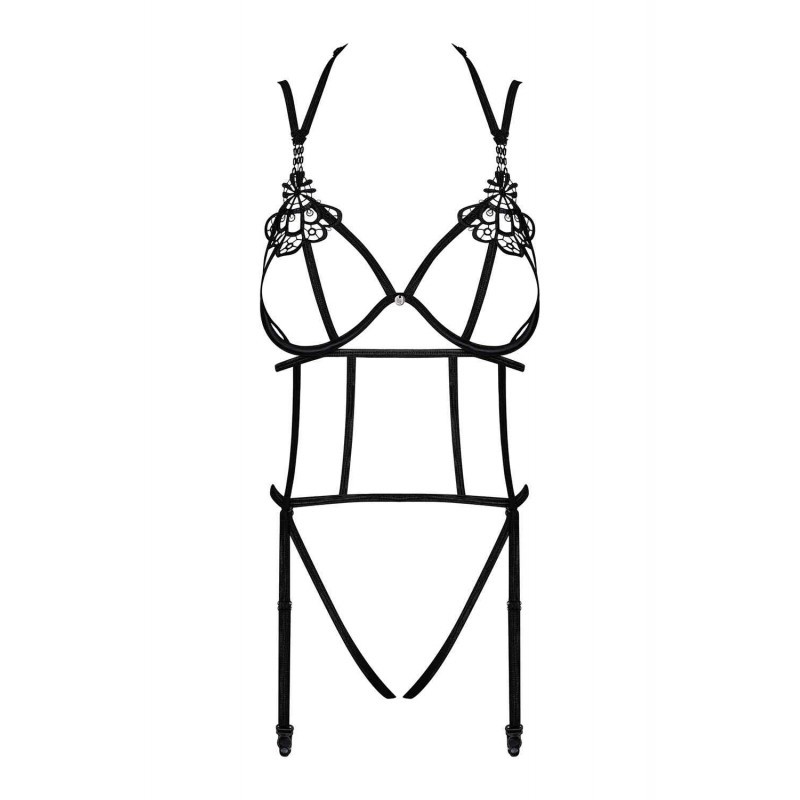 Badossa Body ouvert - Noir