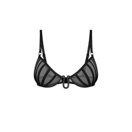 Aurorium demi-soutien-gorge noir