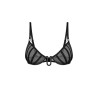Aurorium demi-soutien-gorge noir