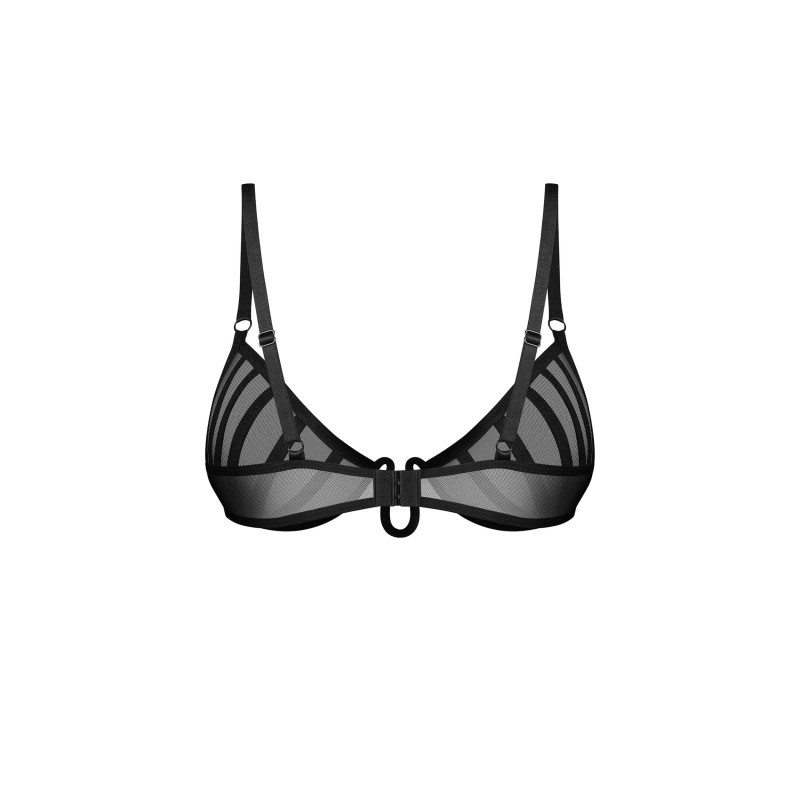 Aurorium demi-soutien-gorge noir