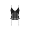 Sibilie corset - Noir