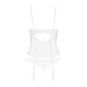 Alissium corset et string - Blancs
