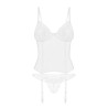 Alissium corset et string - Blancs