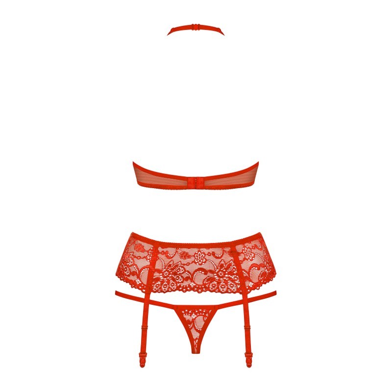 838-SEG-3 Ensemble 3 pcs - Rouge