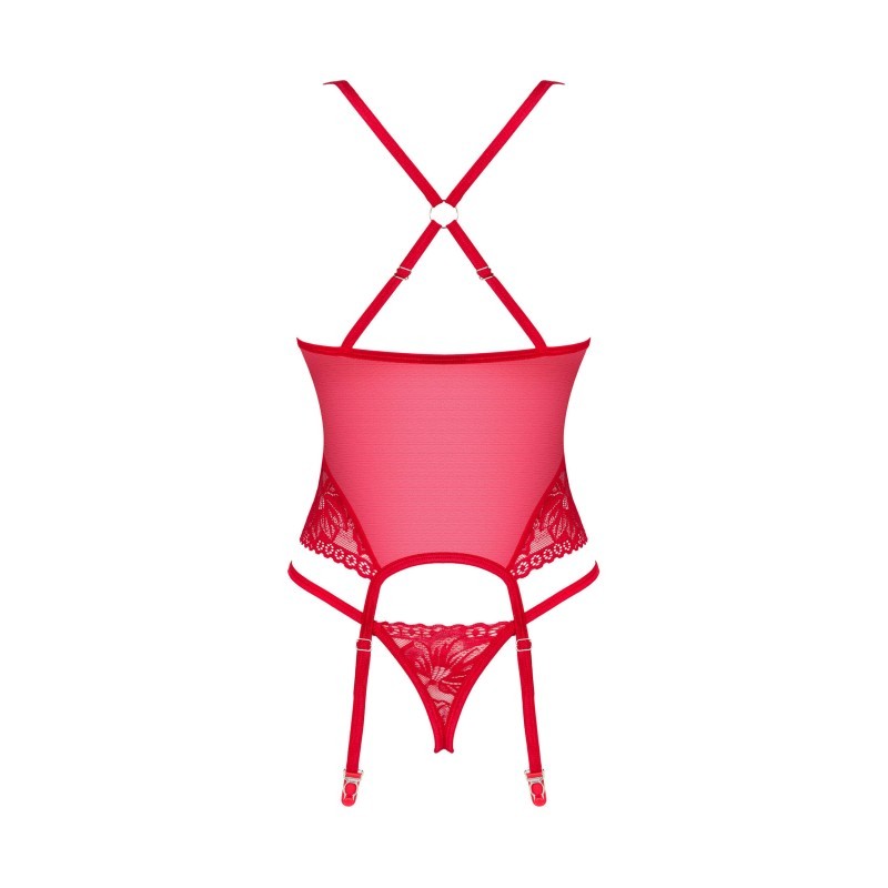 Lacelove Corset - rouge