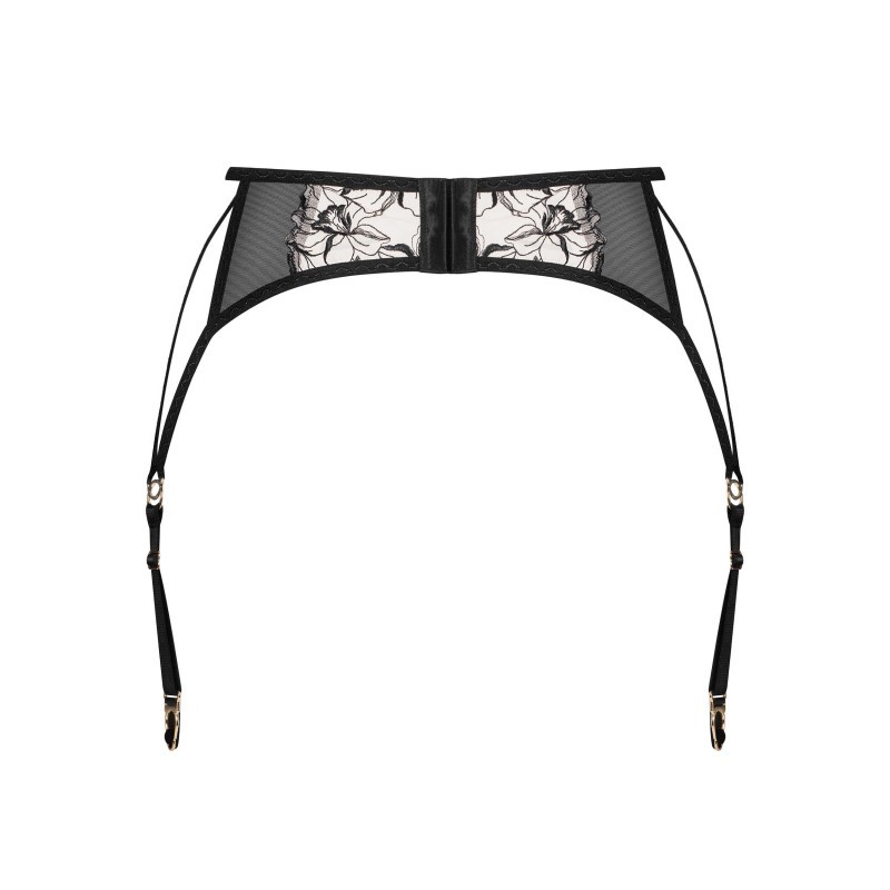 Vila blanes porte-jarretelles - Noir