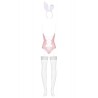 Bunny suit Costume Lapin 4 pcs rose 