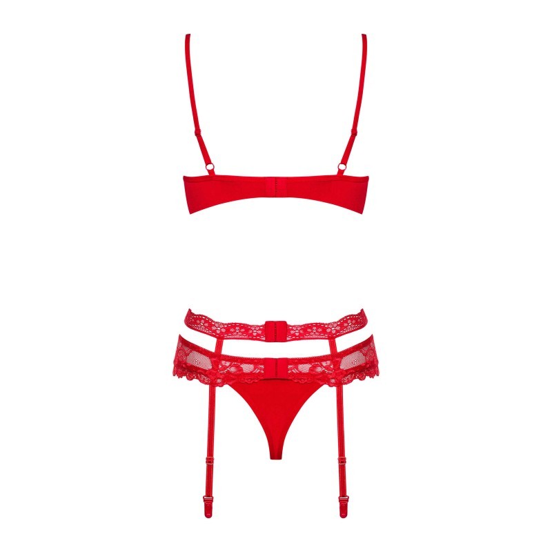 Heartina Ensemble 3 pcs - Rouge