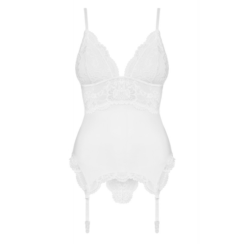 810-COR-2 Guêpière - Blanc