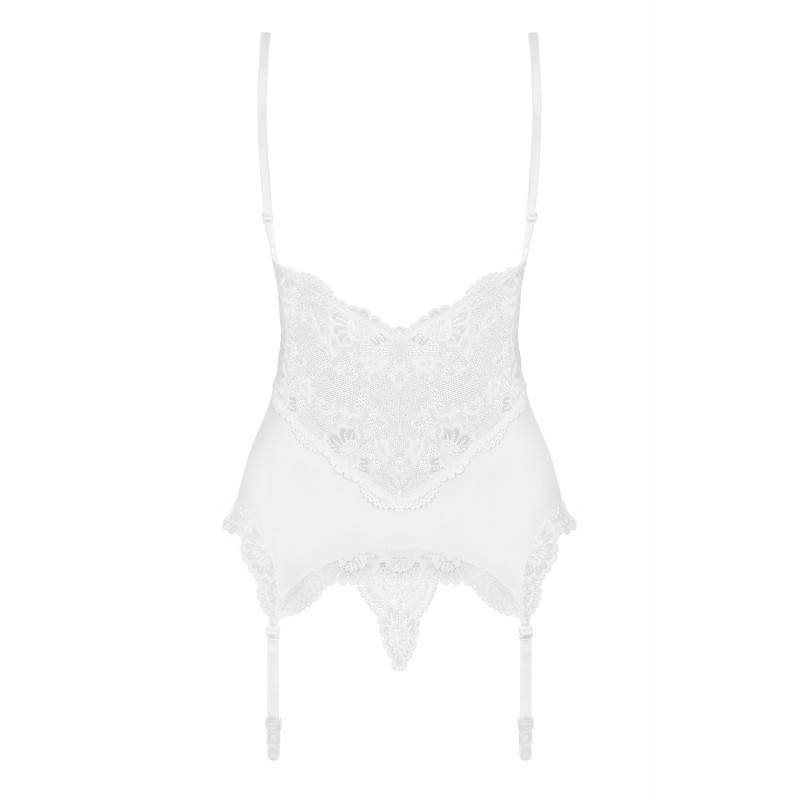 810-COR-2 Guêpière - Blanc