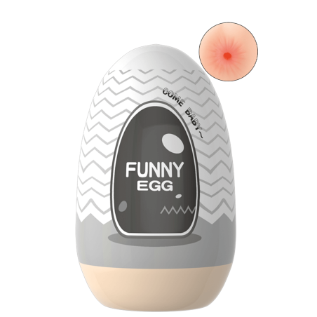 Gaine Masturbatrice Réutilisable FUNNY EGG – Design Réaliste Anus