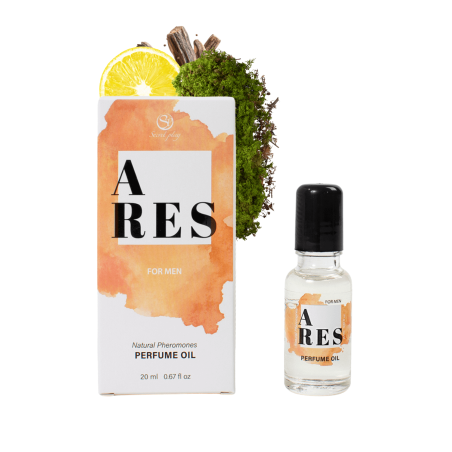 Huile parfumée Roll-on aux phéromones Ares pour homme