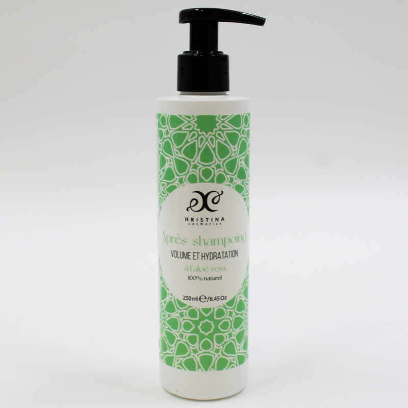 Après-shampoing volume et hydratation enrichi à l'aloe vera 100% naturel 250ml