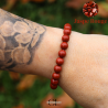 Bracelet en pierres naturelles Jaspe Rouge A 8-9mm