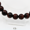 Bracelet en pierres naturelles Oeil de Taureau A 8mm