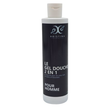 2 en 1 Shampoing et Gel douche - Homme 250ml