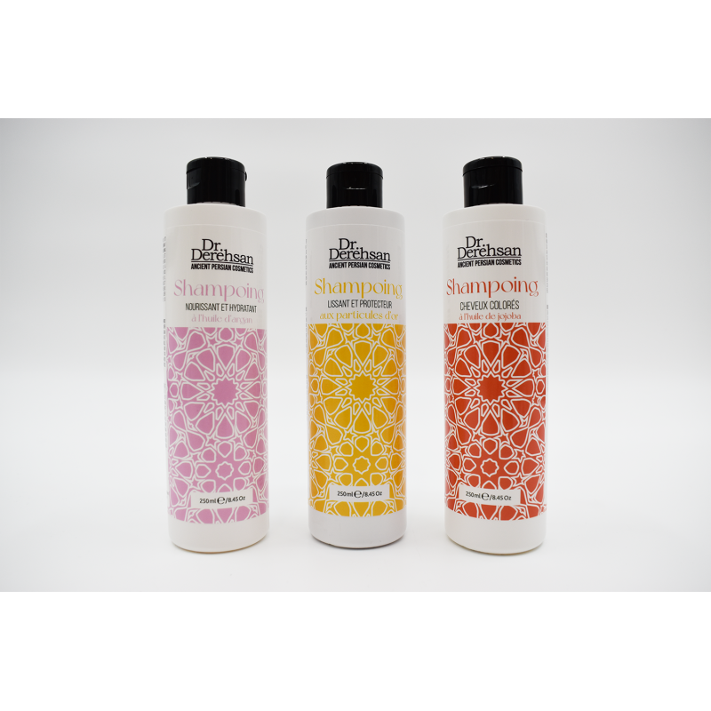 Shampoing lissant et protecteur d'été aux particules d'or 250ml