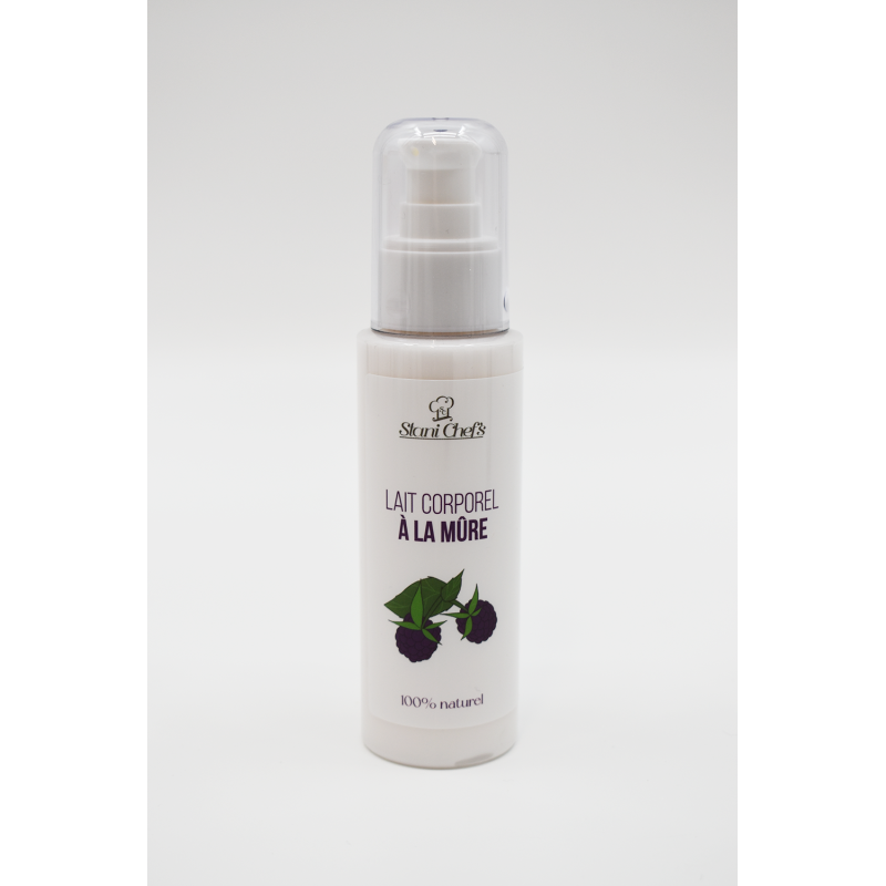 Lait corps hydratant à la mûre - 100ml 100% naturel