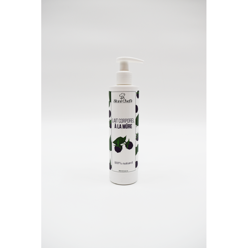 Lait corps hydratant à la mûre - 250ml 100% naturel