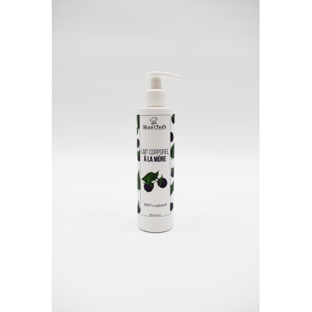 Lait corps hydratant à la mûre - 250ml 100% naturel