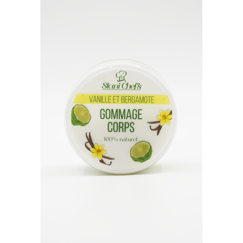 Gommage corps à la vanille et bergamote - 250ml 100% naturel