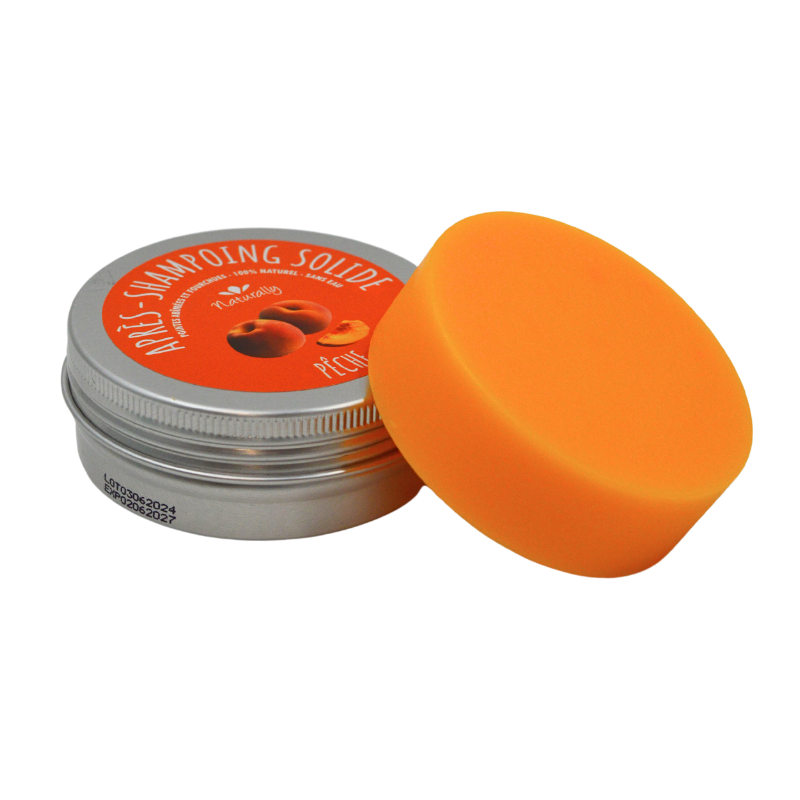 Après-shampoing solide - Pêche 50gr
