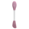 Spatule  brosse visage à double face rose