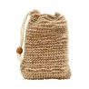 Sac à savon en sisal - Marron