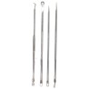 Kit de 4 extracteurs boutons et comédons  boitier