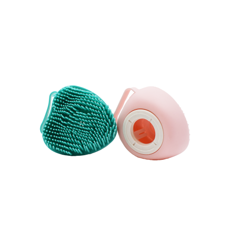 Brosse de bain pour chien - Rose